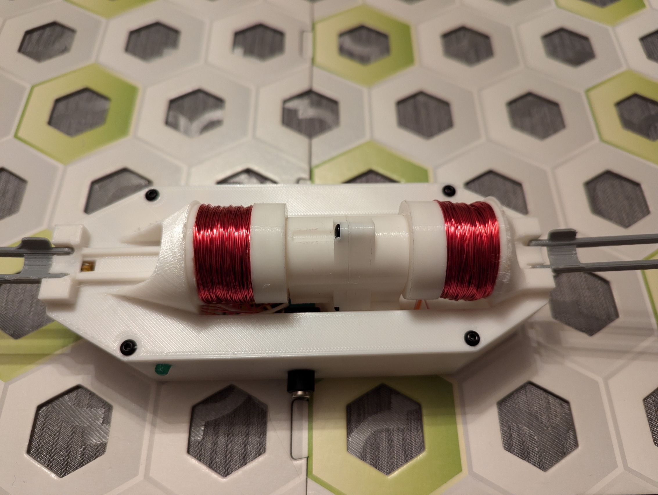 Electromagnetic Marble Accelerator
